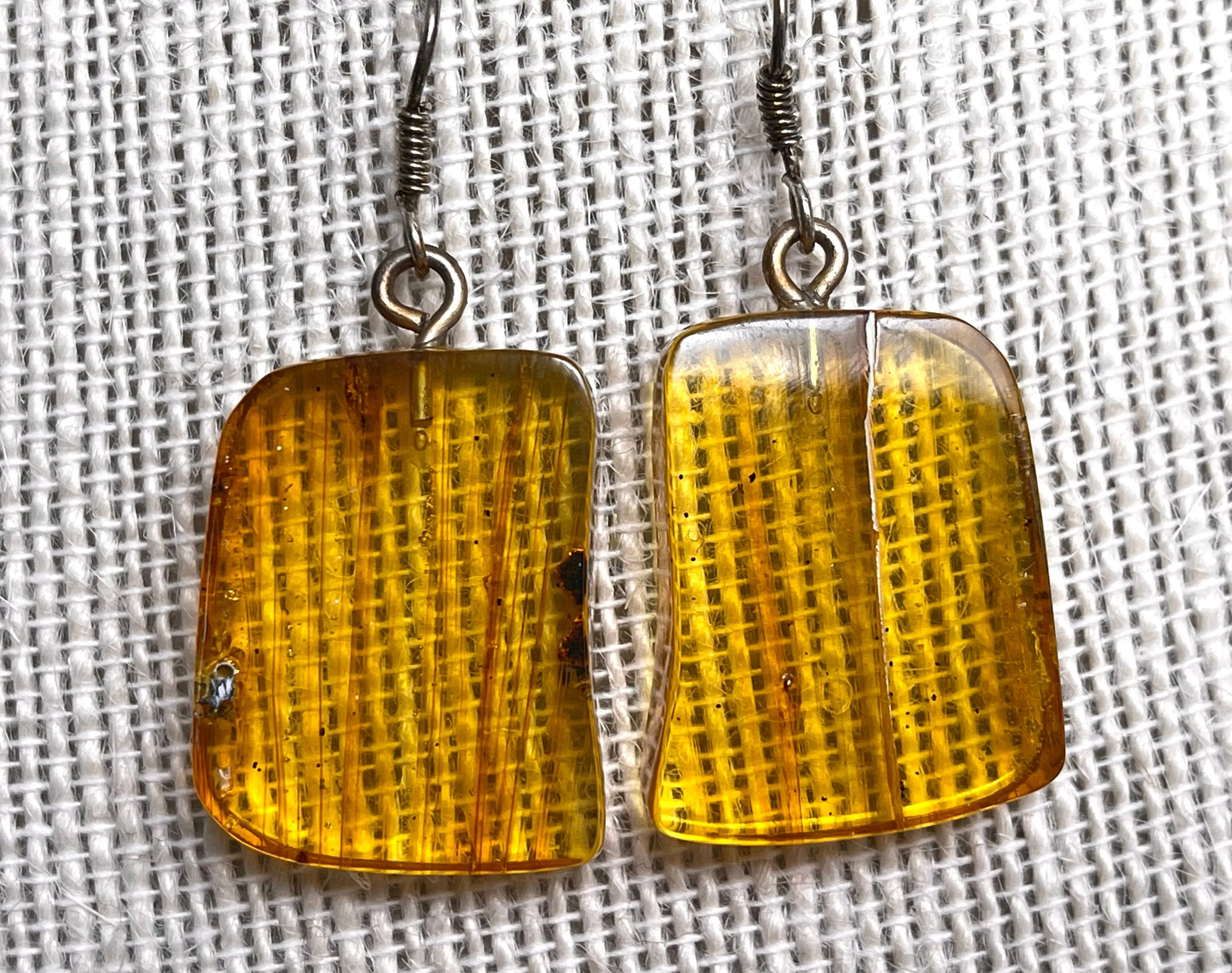 AMBER Crystal Earrings - Statement Earrings, Dangle Earrings, Handmade Jewelry, Healing Crystals and Stones, 50360