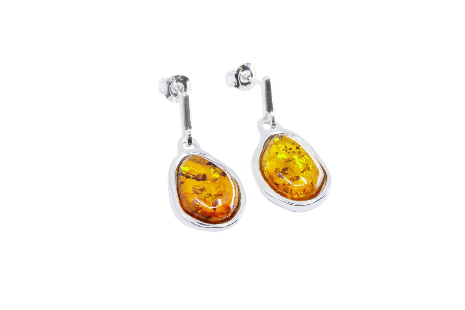 Amber ELEMENTS Drop Earrings