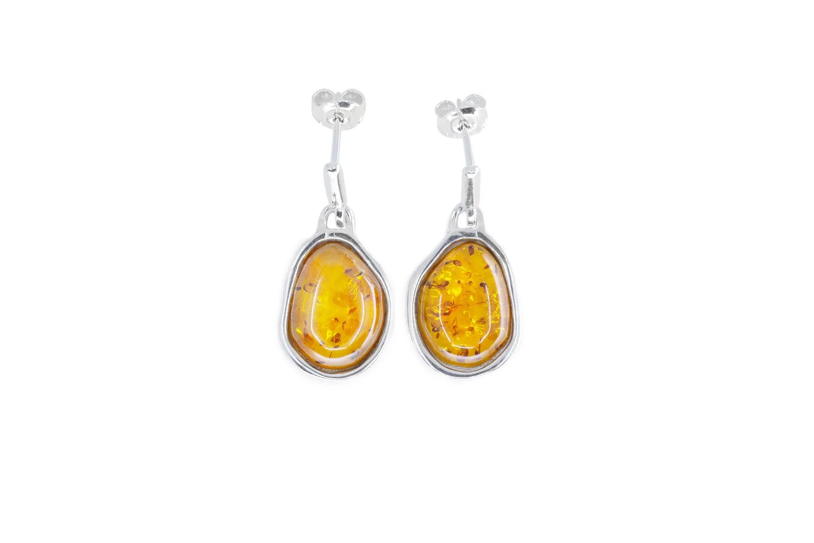 Amber ELEMENTS Drop Earrings