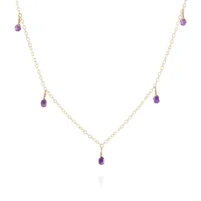 Amethyst Statement Necklace