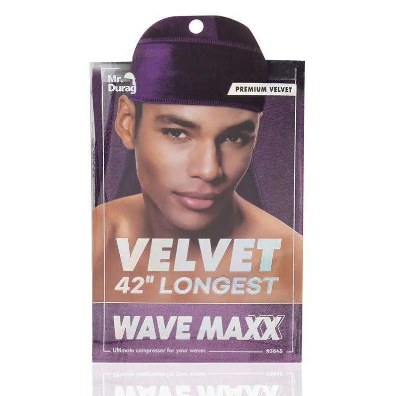 ANNIE Velvet Durag [Assorted Color] #03645