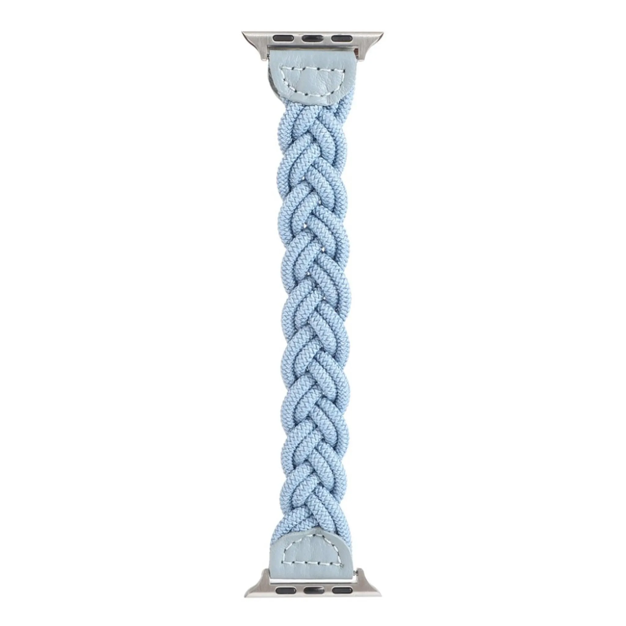 Apple Watch Series 6 / 5 44mm woven braid watch band - Sky Blue