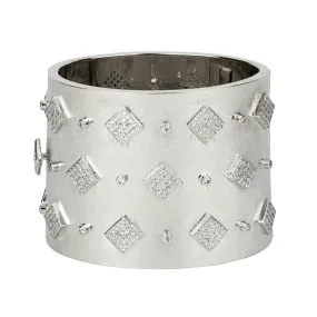 Bangle - Cubic Zirconia In Silver