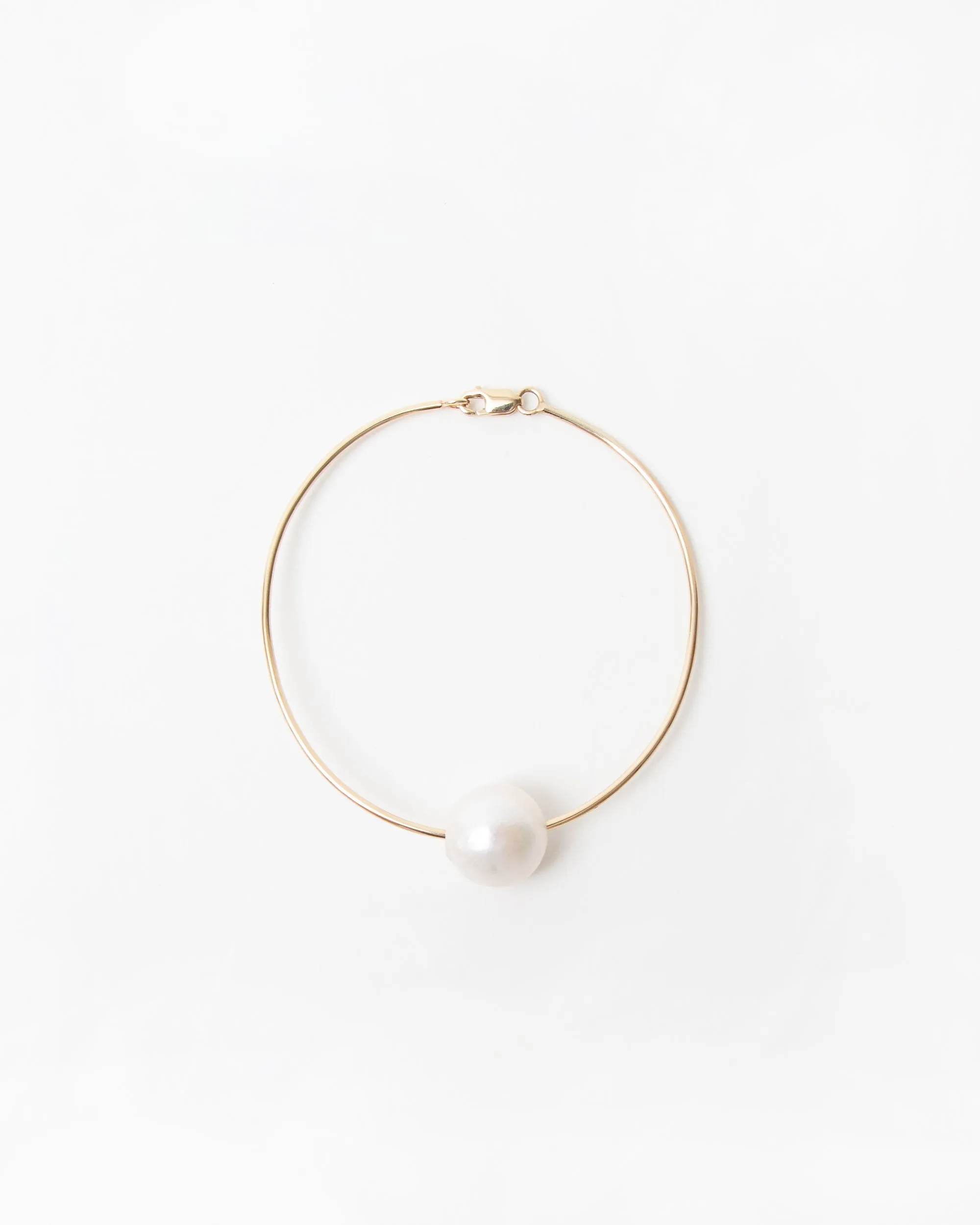 Baroque Pearl O Bracelet