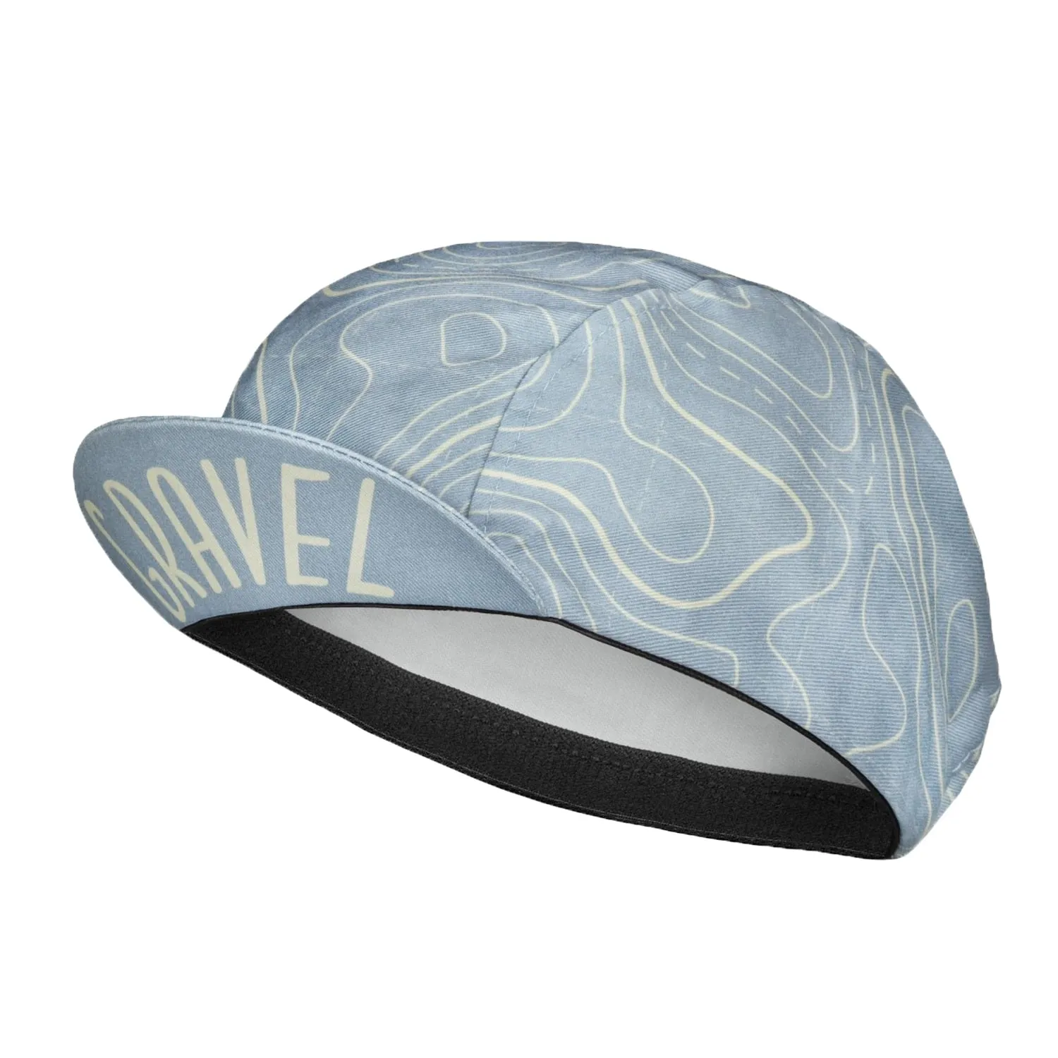 Beer Coffee Ice Cream Biscuit Cartoon Print Polyester Bicycle Cycling Caps Quick Dry Breathable Sweat Wicking Bike Hat