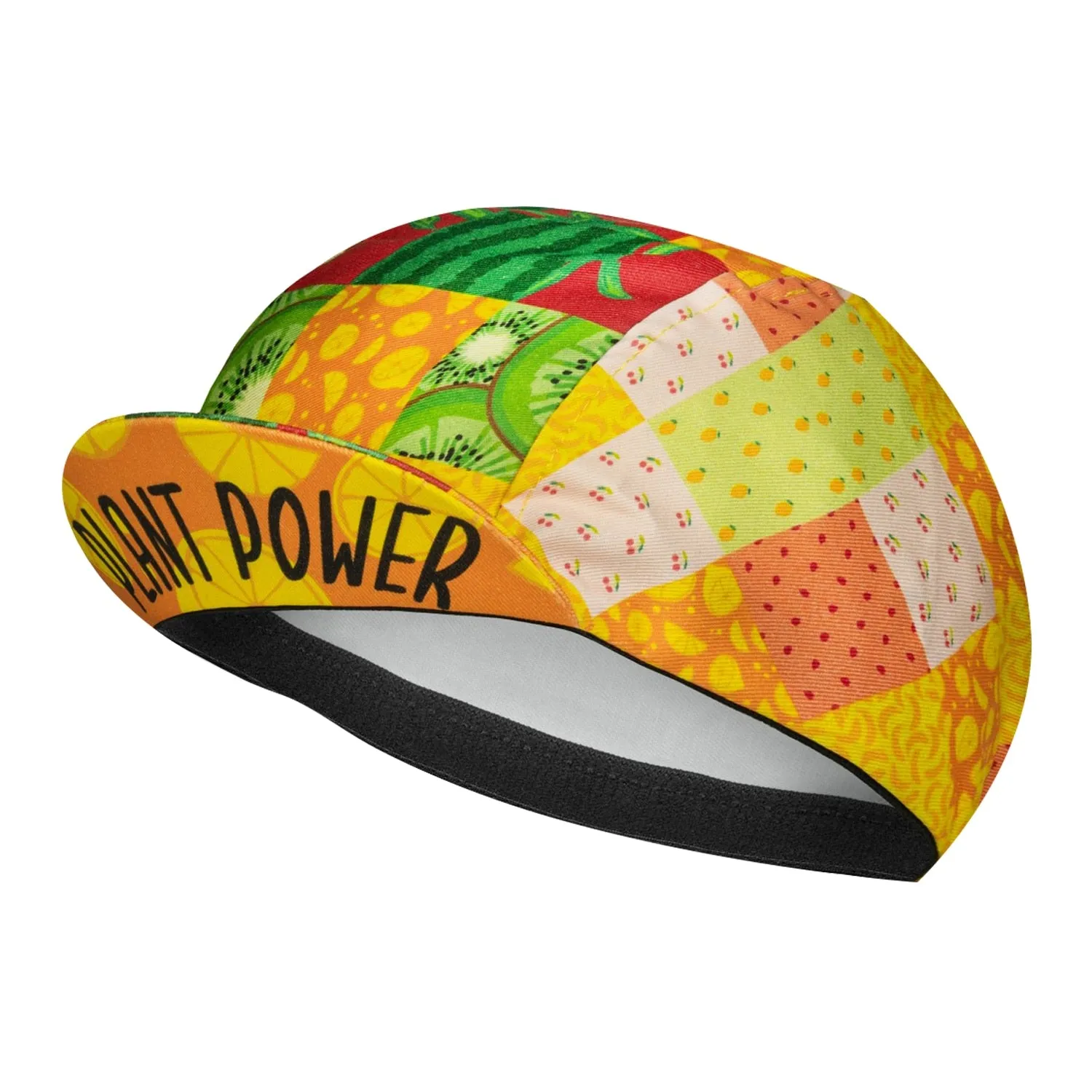 Beer Coffee Ice Cream Biscuit Cartoon Print Polyester Bicycle Cycling Caps Quick Dry Breathable Sweat Wicking Bike Hat