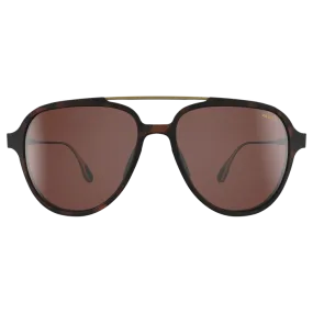 BEX Kabb Tortoise Brown/Brown/Silver Sunglasses - S121TBBS