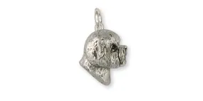 Bichon Frise Charm Jewelry Sterling Silver Handmade Dog Charm BF23-C