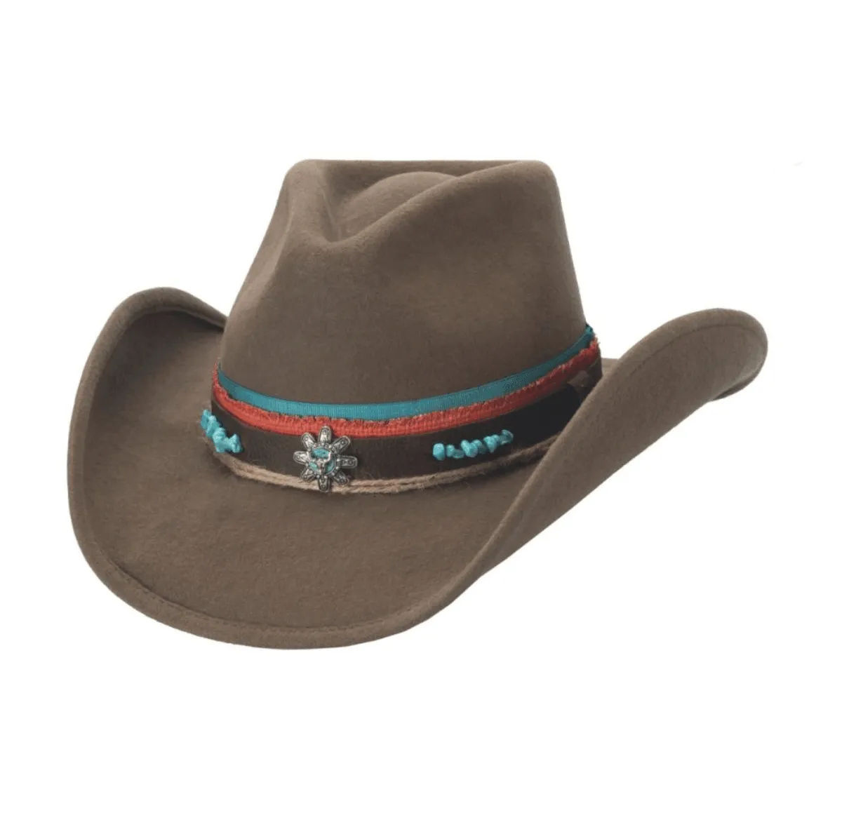 Bullhide Women's Khaki Forever After All Fashion Western Cowgirl Felt Hat - 0861KH