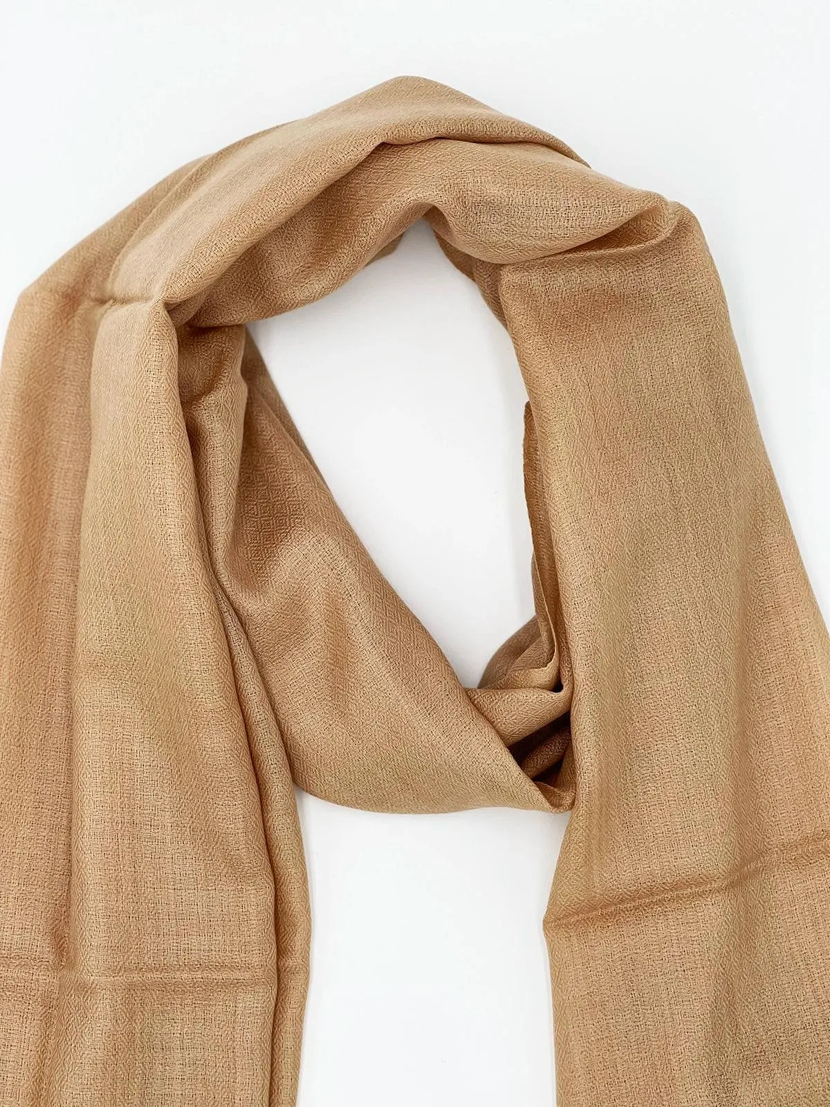 Cashmere Scarf - TAN