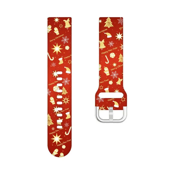 Christmas Watch Straps compatible with the Samsung Galaxy Watch 42mm