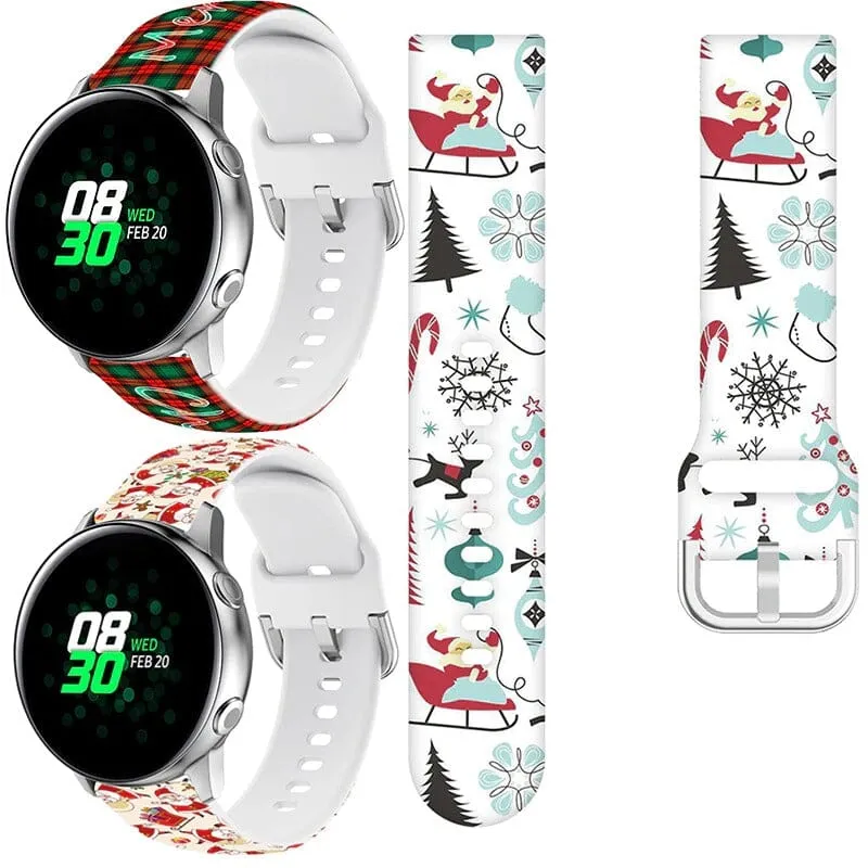 Christmas Watch Straps compatible with the Samsung Galaxy Watch 42mm