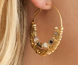 Comedia Serpi Hoop earrings