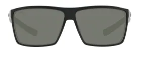 Costa Del Mar Rincon Shiny Black Frame - Gray 580 Glass Lens - Polarized Sunglasses