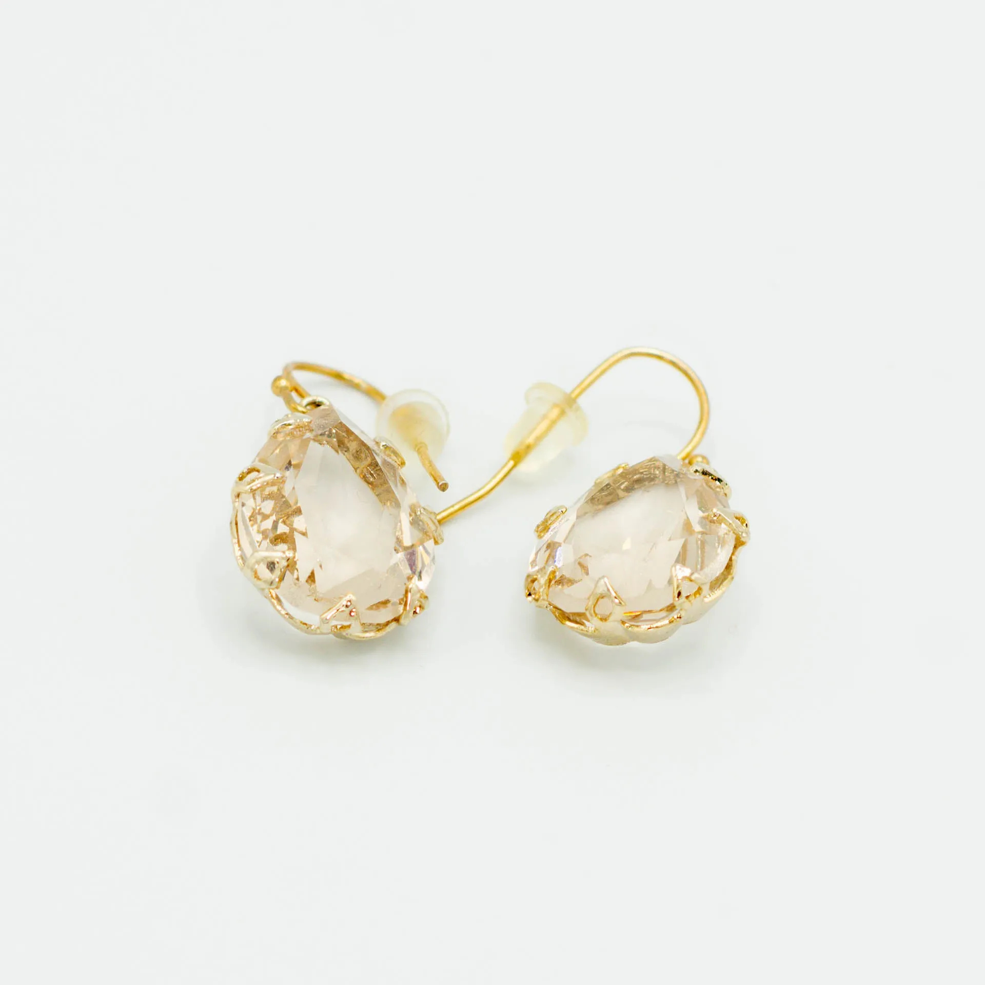 Danielle Champagne Drop Earrings