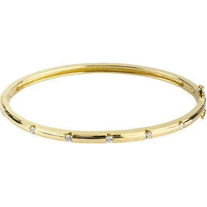 Diamond Bangle Bracelet