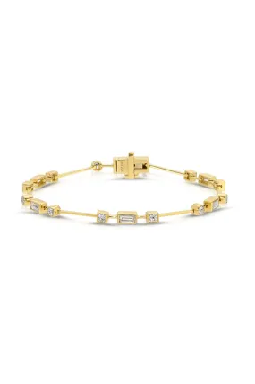 Diamond Bar Bracelet