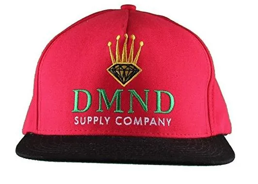 Diamond Crown Snapback Hat