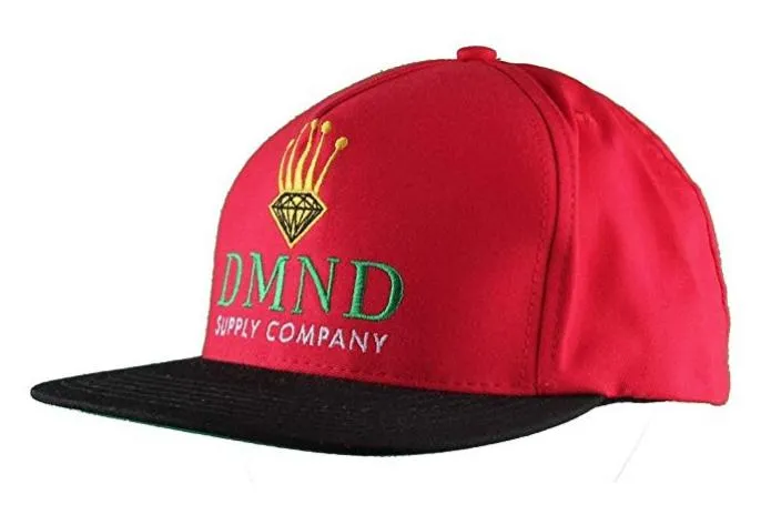 Diamond Crown Snapback Hat