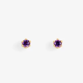 E1901AM | Baby Amethyst Studs