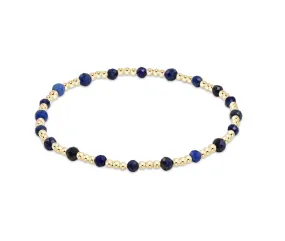 Enewton Extends gemstone gold sincerity pattern 3mm bead bracelets