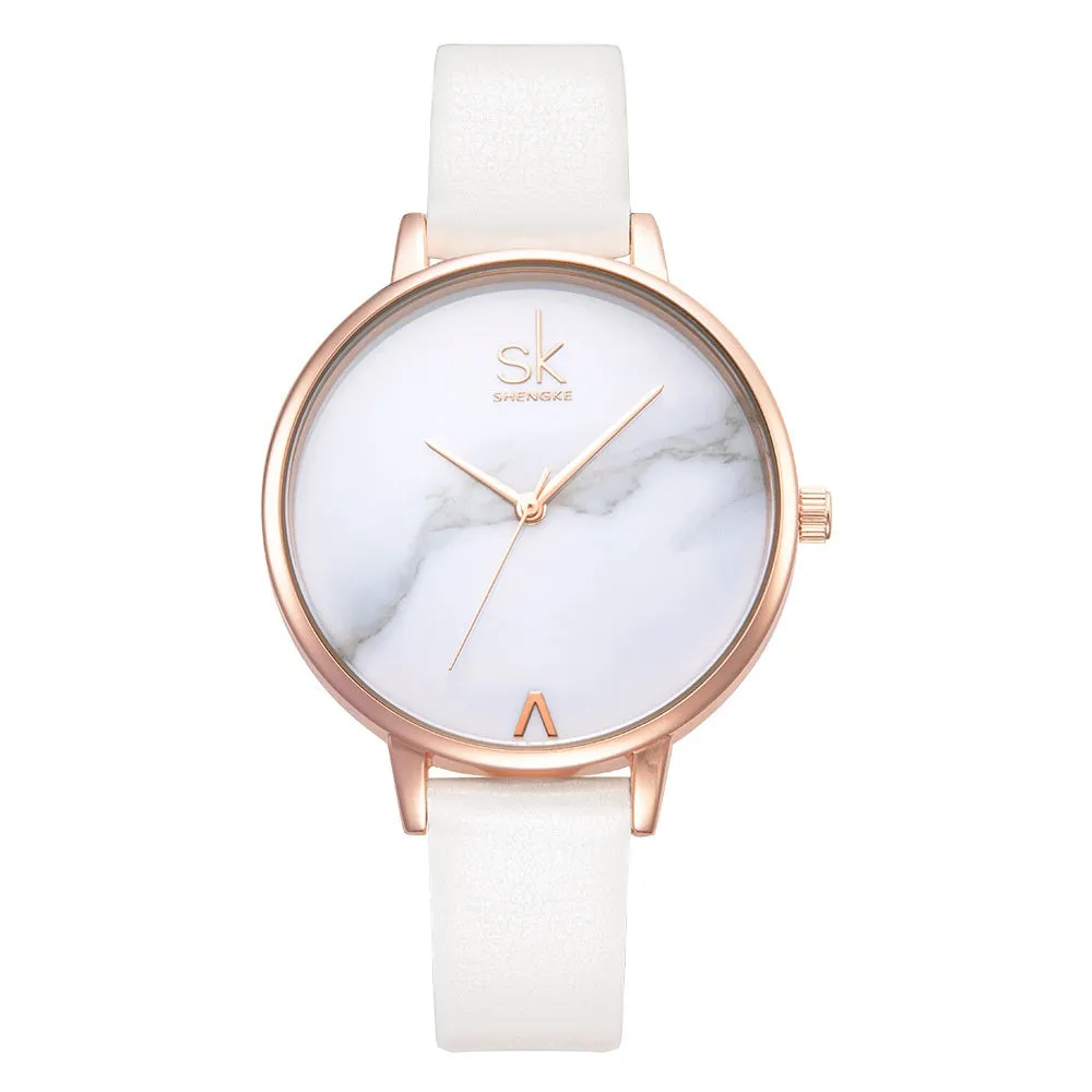 Fashionable Simple Casual Women's Quartz Watch Belt Style Women's Waterproof Women's Watch K0039