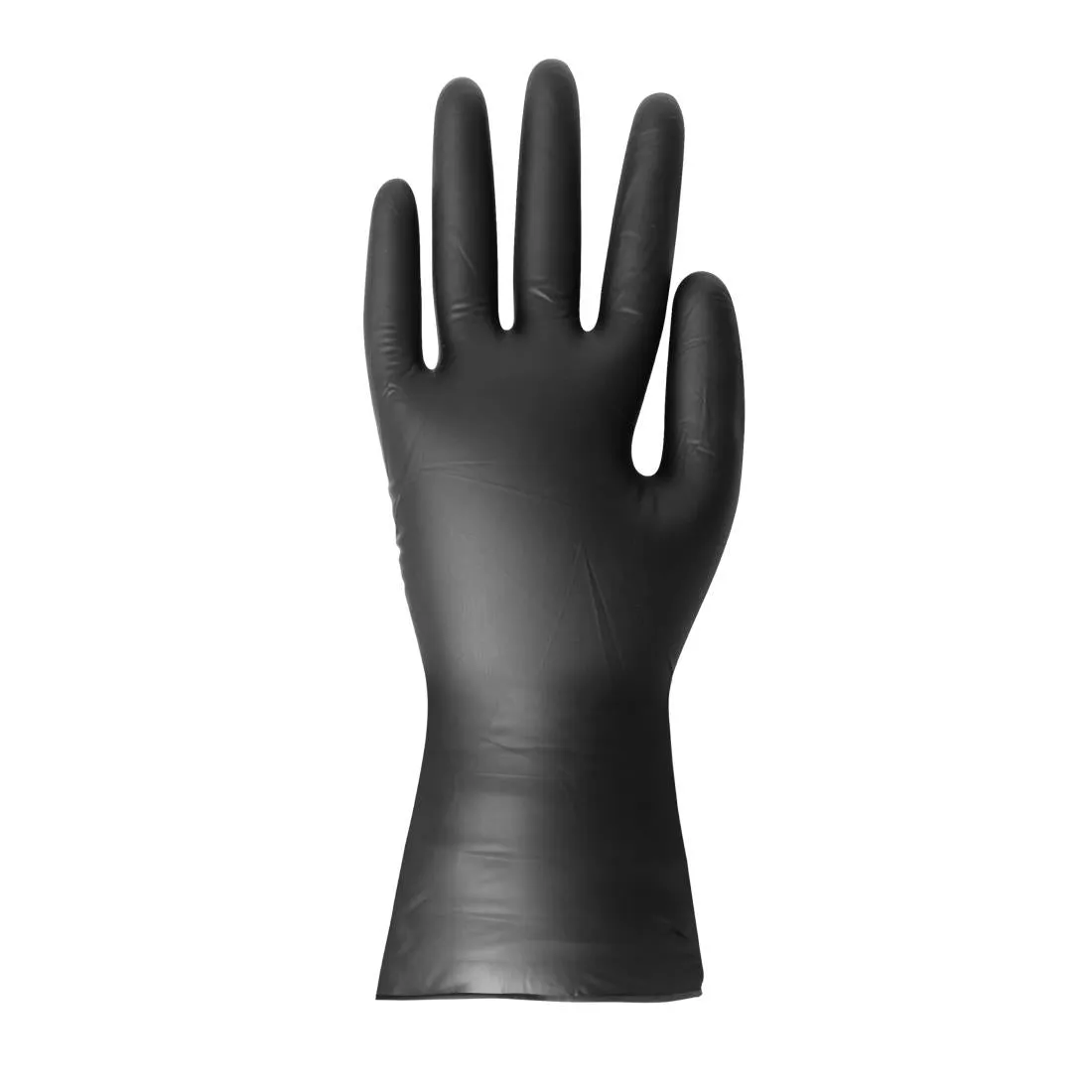 FJ748-S Hygiplas Vinyl Black Powder Free Glove S - pack 100