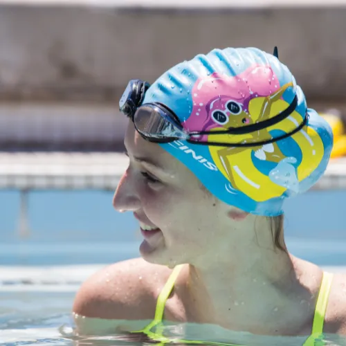 Floaty | Mermaid Silicone Swim Cap