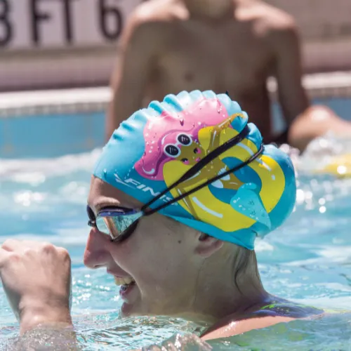 Floaty | Mermaid Silicone Swim Cap