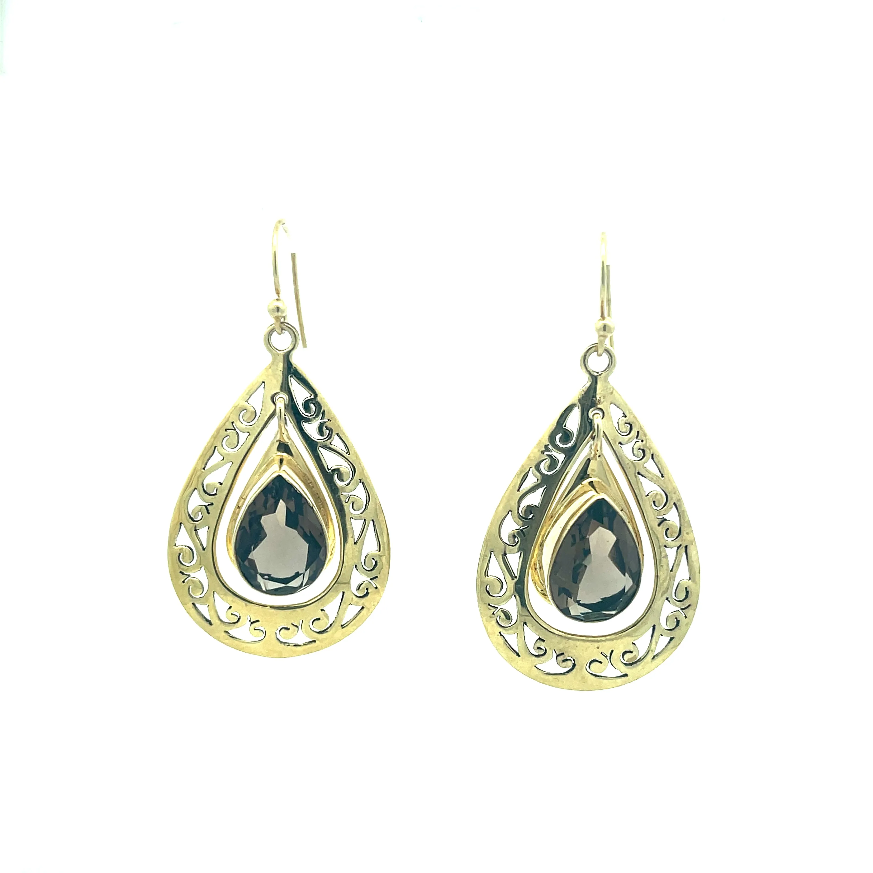 Jordan Smokey Quartz Earrings