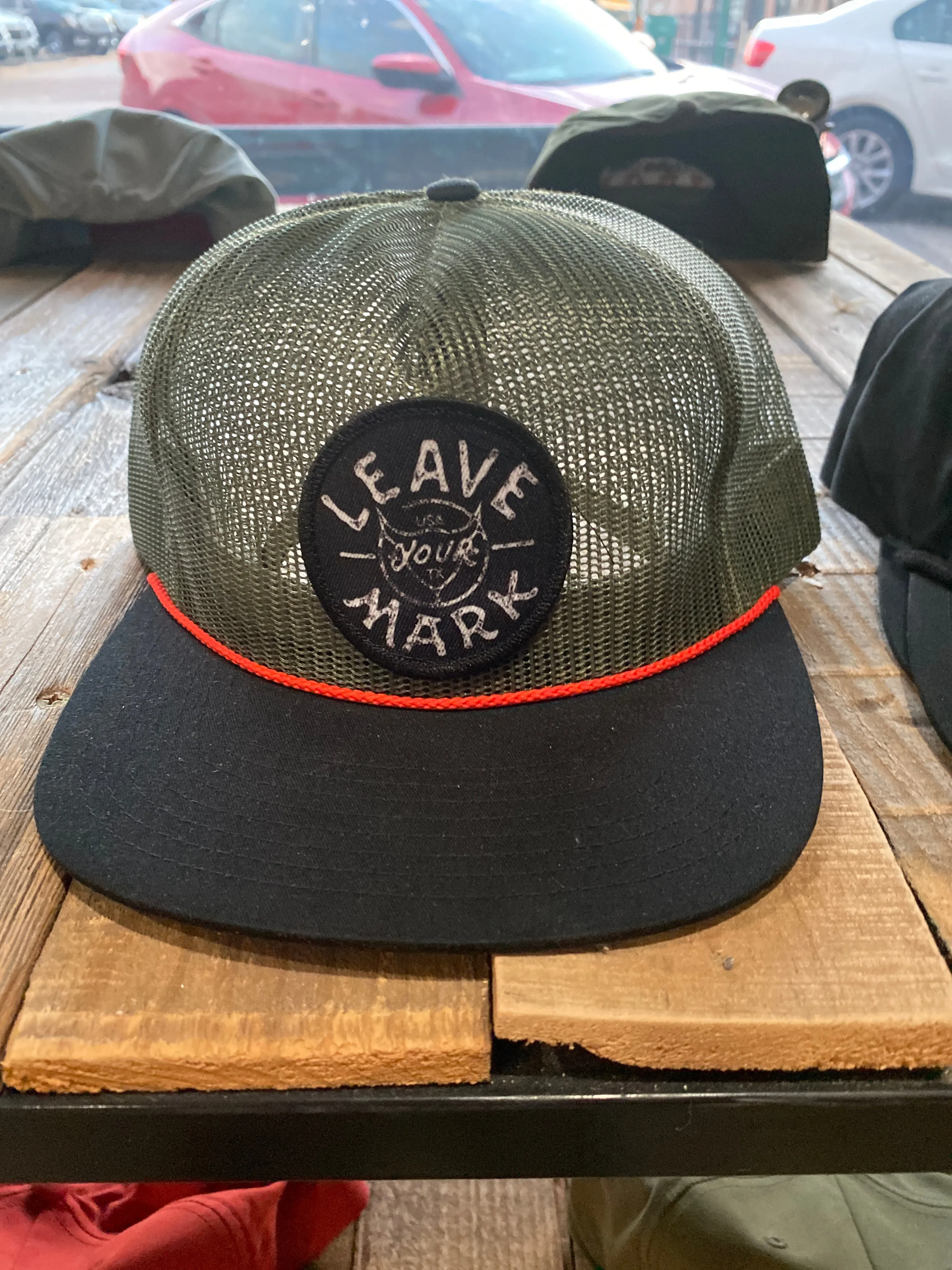 Leave Your Mark Patch Snapback Hat [7 Colors]