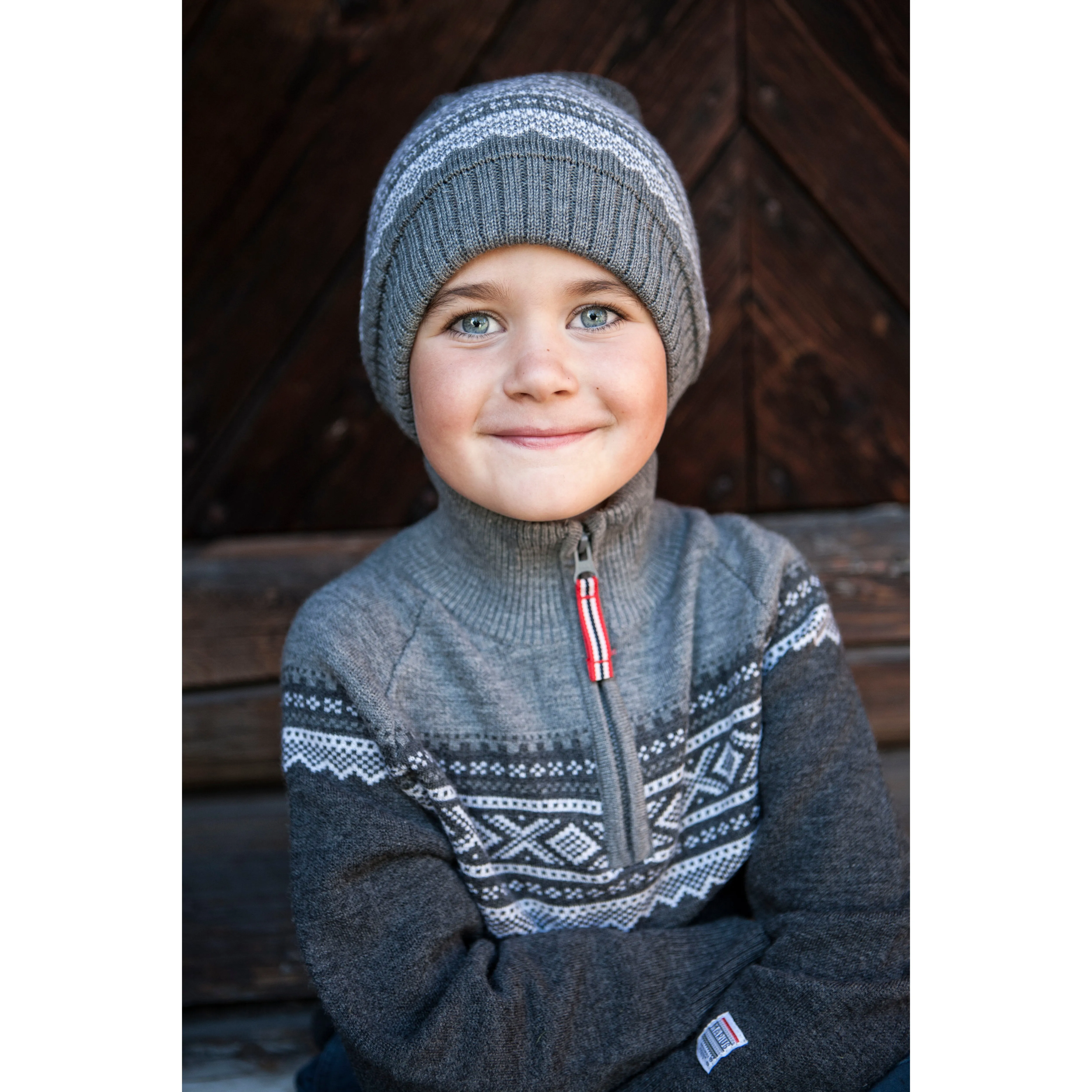 Marius Kids Kids&#x27; Hat Woolmix Grey | Buy Marius Kids Kids&#x27; Hat Woolmix Grey here | Outnorth