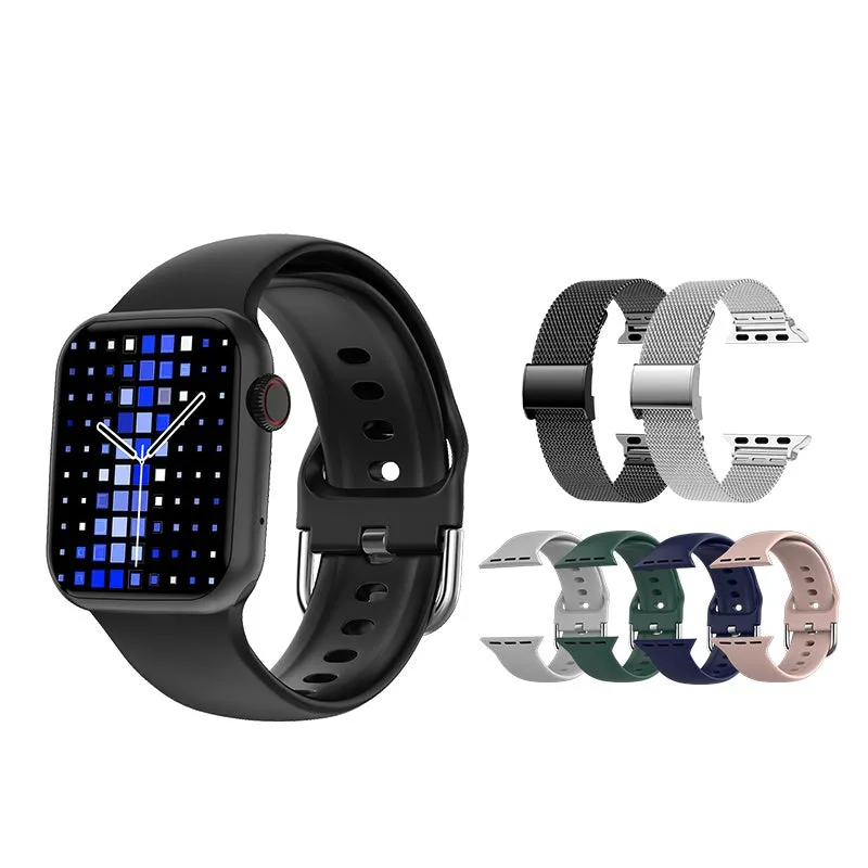 Men Women Smartwatch  Bluetooth Calls Smart Watch Custom Watch Face Health Monitor Fitness Bracelet For Android iOS