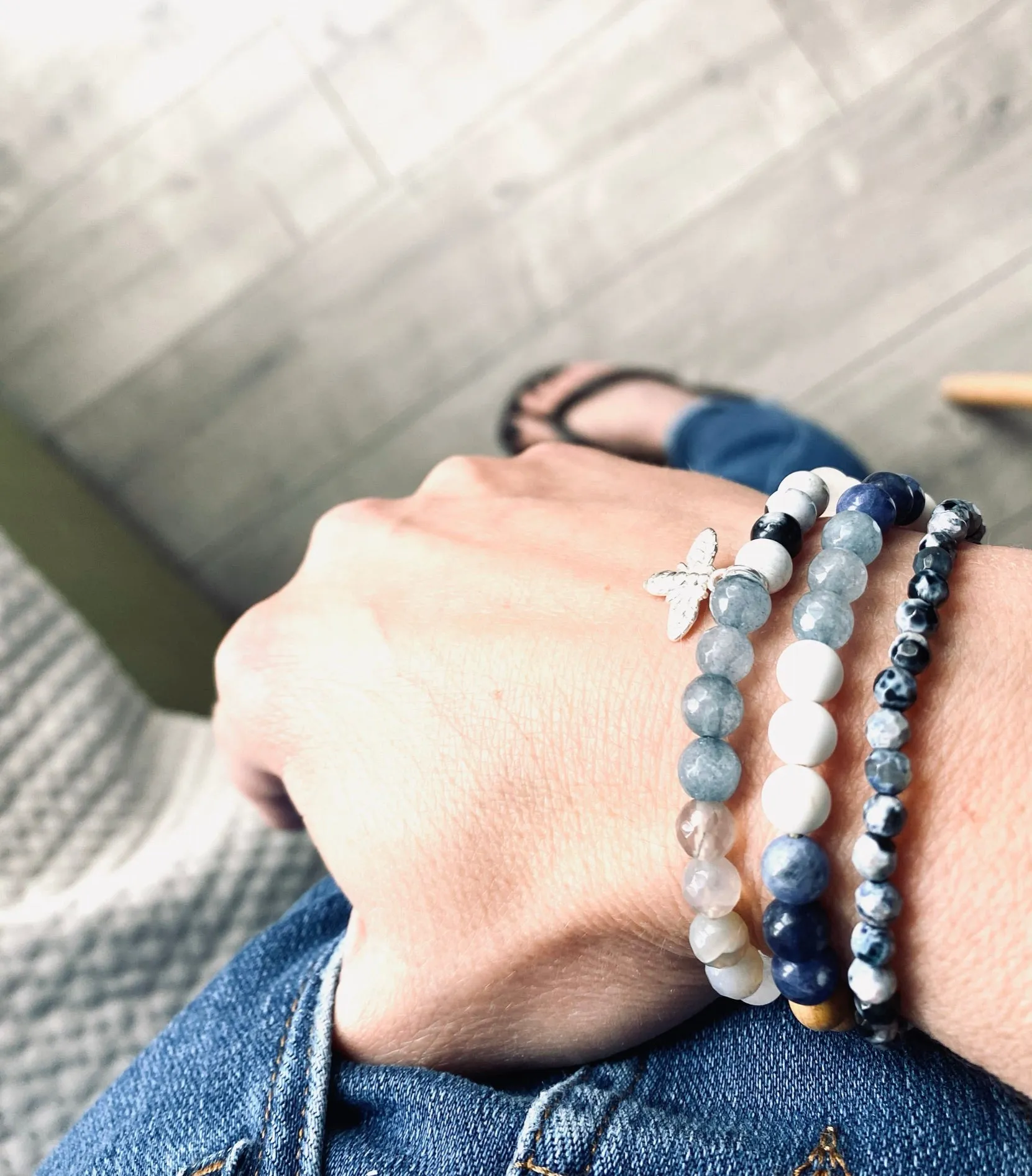 Miami Sodalite Diffuser Bracelet