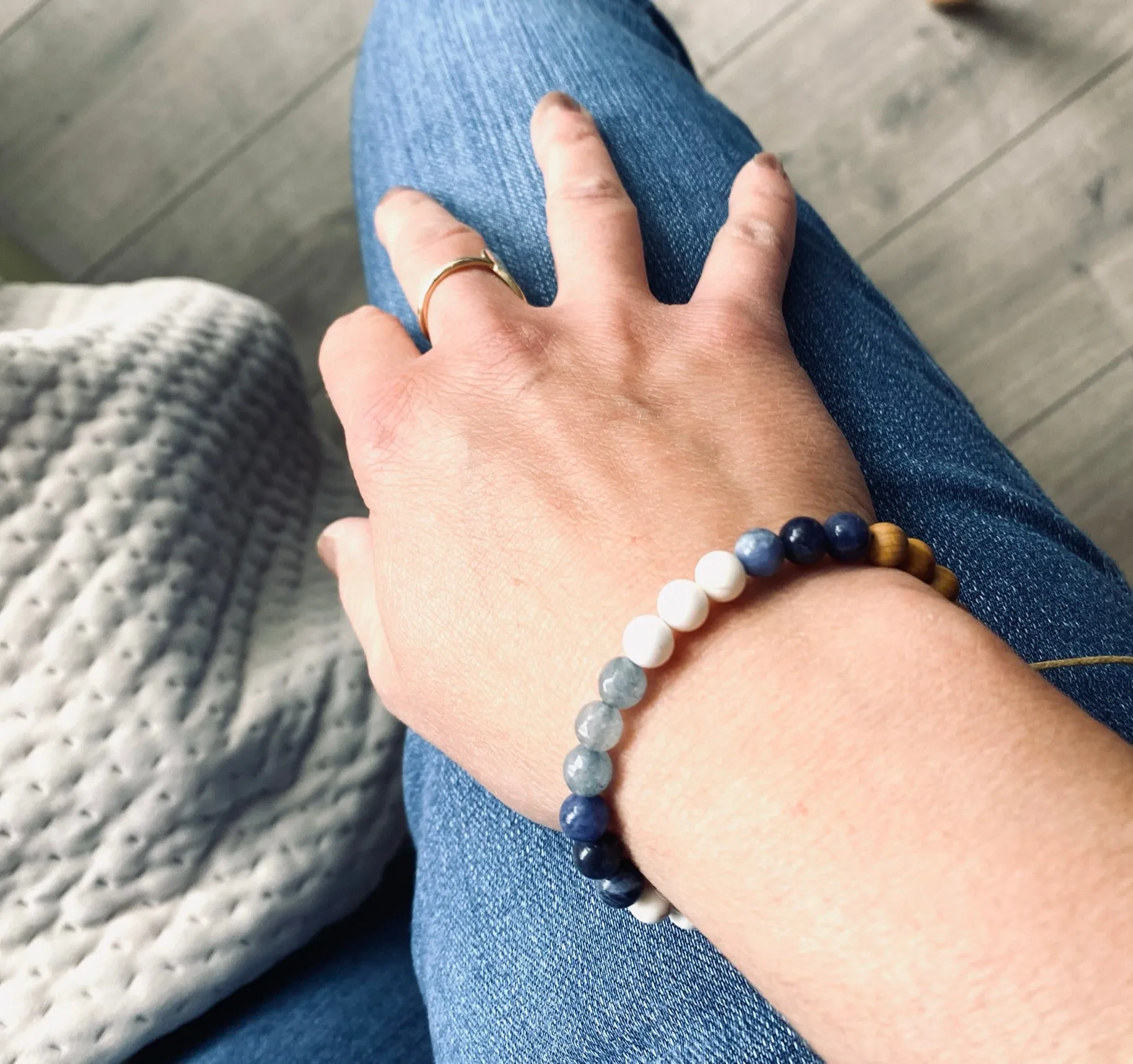 Miami Sodalite Diffuser Bracelet