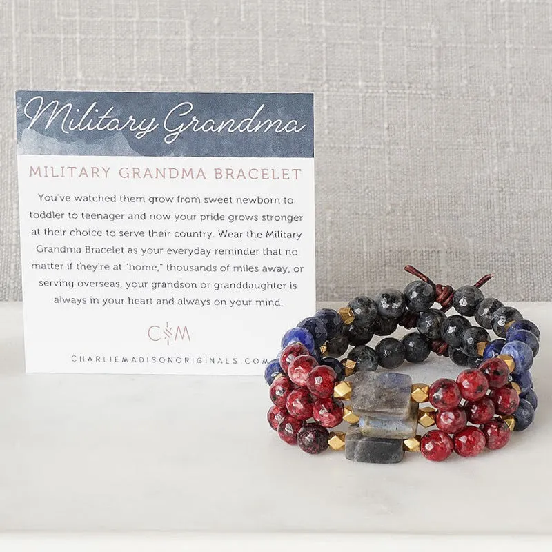 Military Grandma Bracelet | A Military Tribute Bracelet