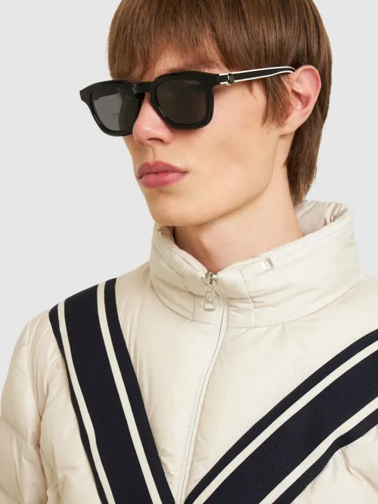 Moncler   Gradd squared acetate sunglasses 