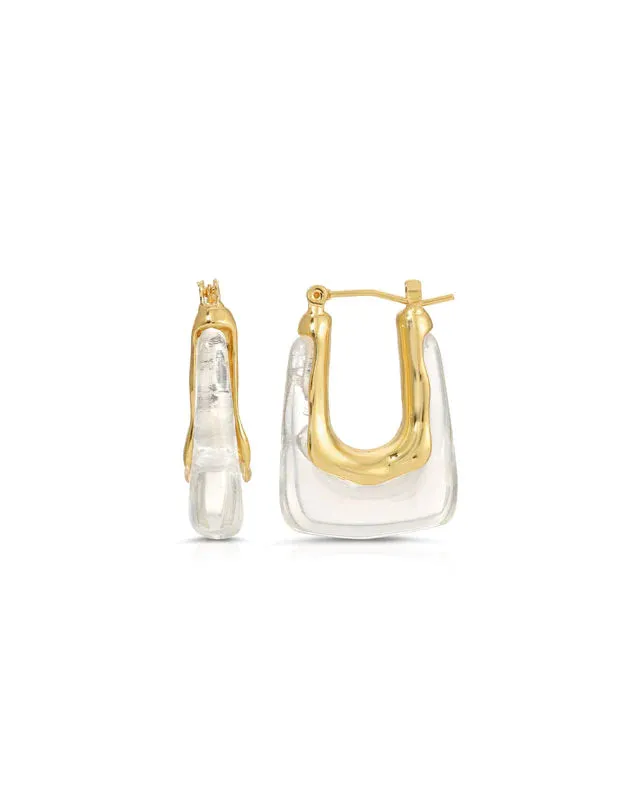 Nadia Hoops | Clear