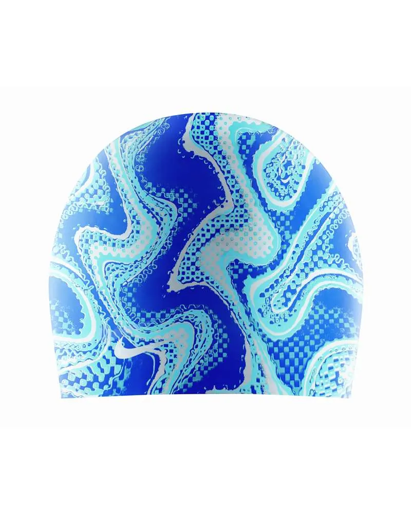 NIKE SWIM Slither Skin Silicone Cap (4 Colors)