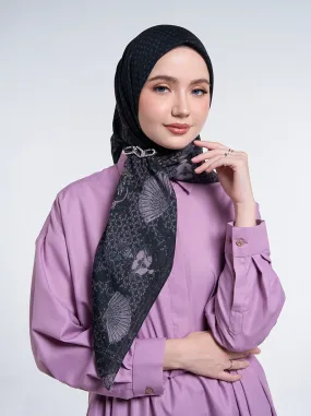 NUANSA SIGNATURE SCARF BLACK