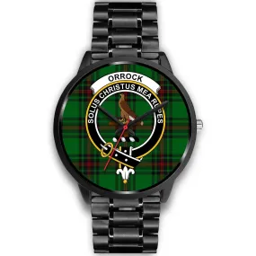 Orrock Clan Badge Tartan Black Watch