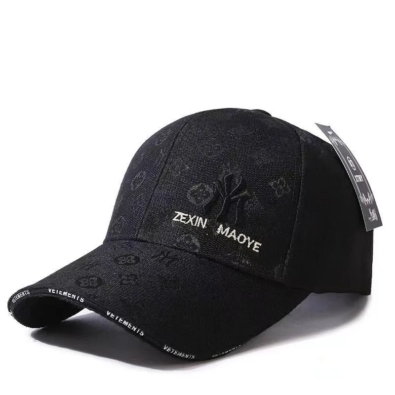 Pattern High Quality Letters Embroidery Adjustable Baseball Caps Men and Women Outdoors Sports Cap Adult Fashion Sun Hats