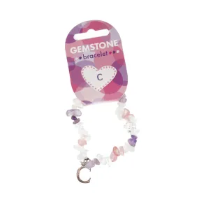 PINK GEMSTONE BRACELET C