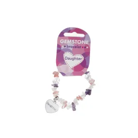 PINK GEMSTONE BRACELET DAUGHTER