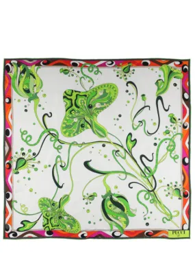 Pucci   Printed silk twill scarf 