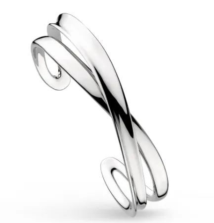 Serenity Grande Crossover Cuff Bangle