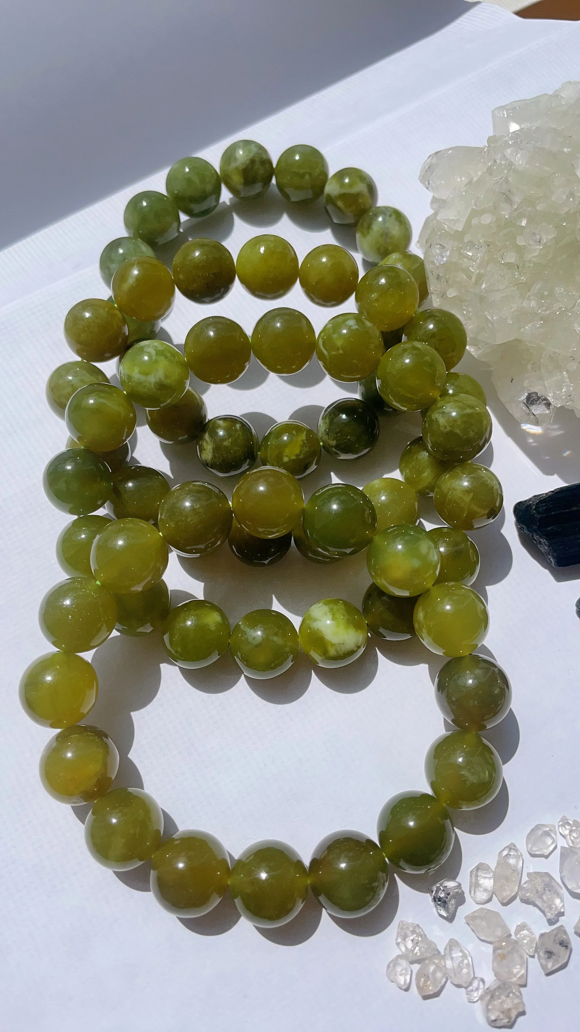 Serpentine Jade Bracelet