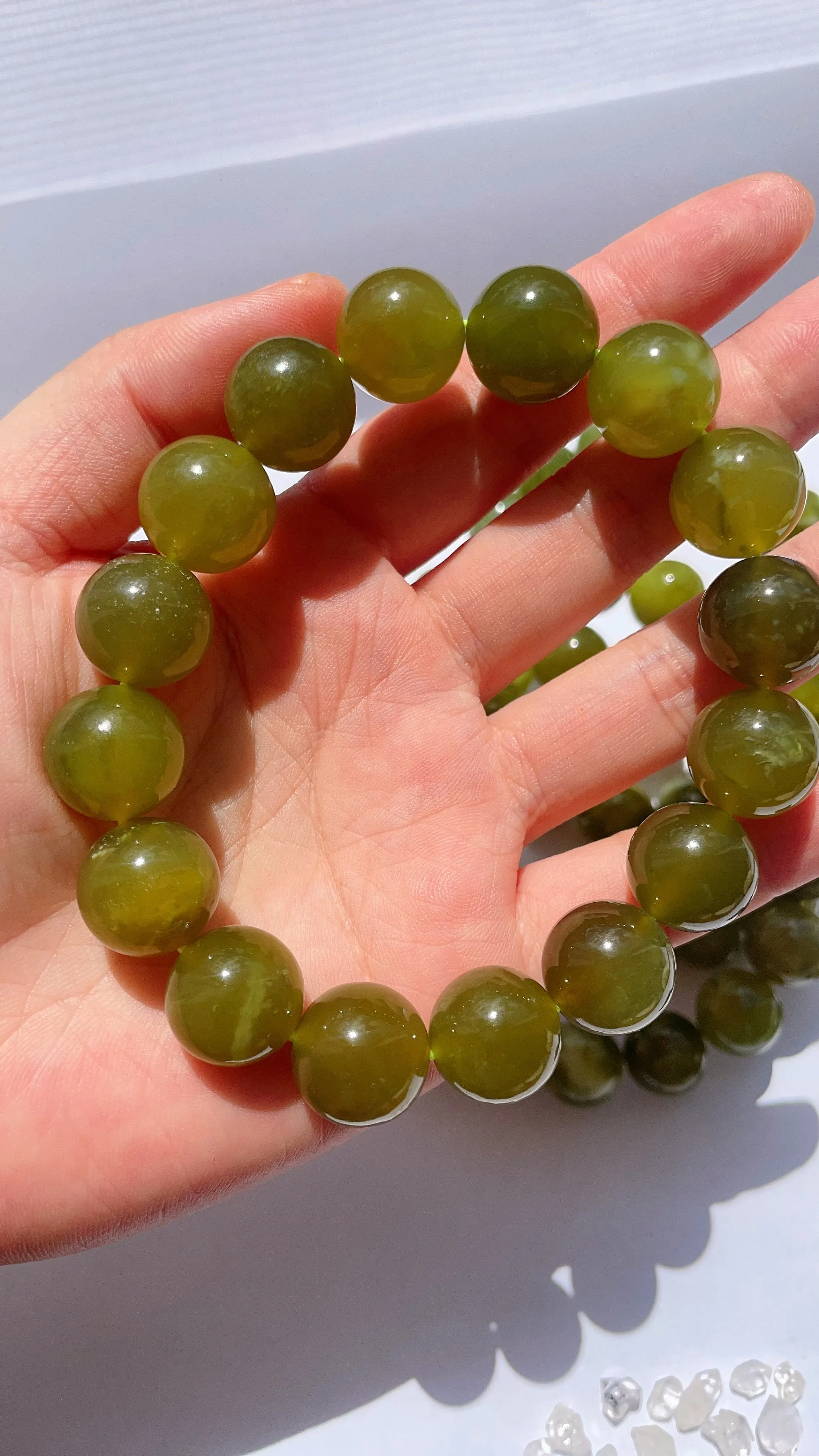 Serpentine Jade Bracelet