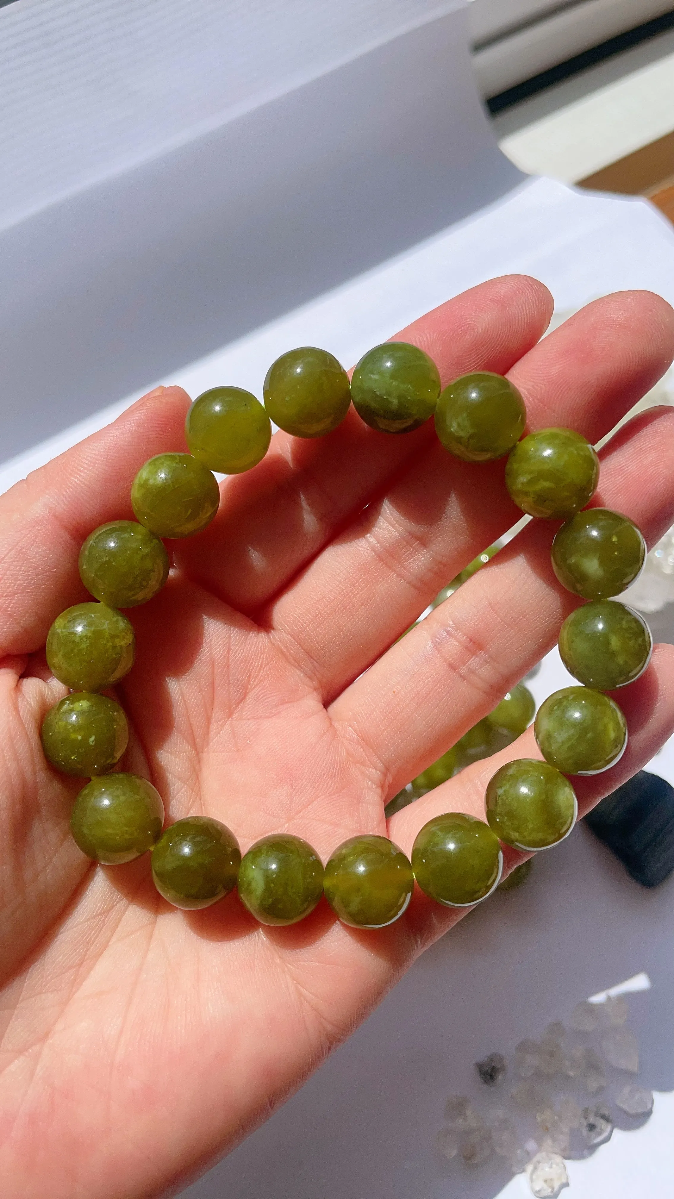 Serpentine Jade Bracelet