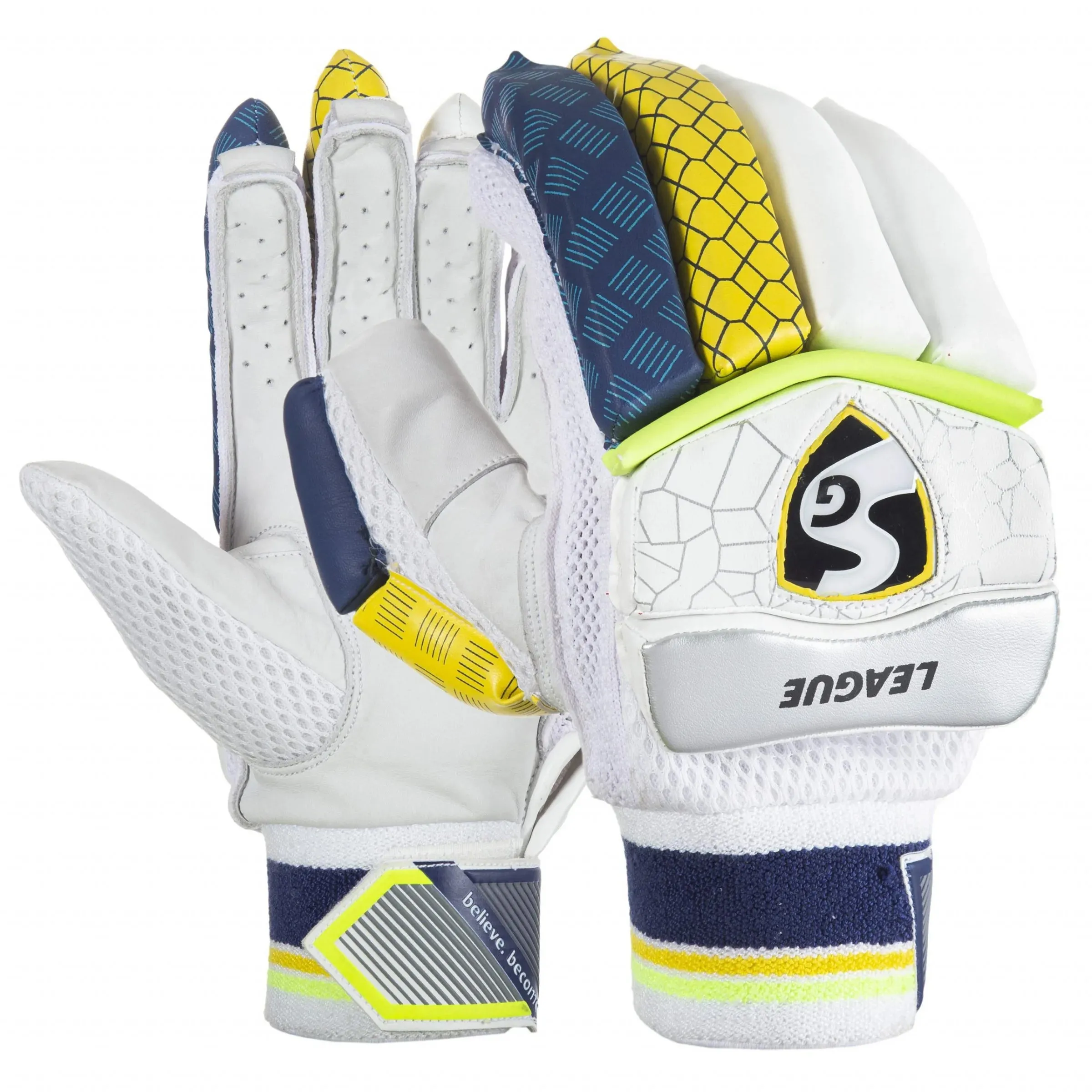 SG League Cricket Batting Gloves